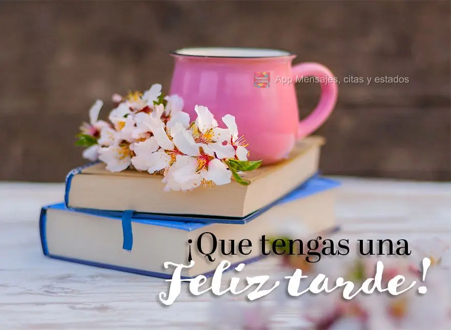 Tenha uma Feliz tarde!