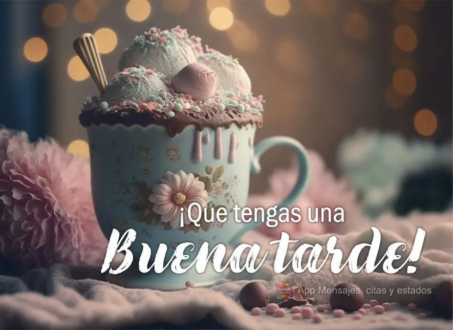 Tenha uma boa tarde!