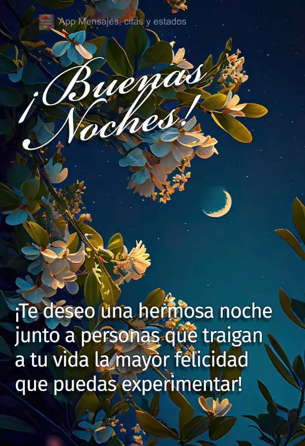 Desejo uma bela noite ao lado de pessoas que trazem para a sua vida as maiores felicidades que você pode viver! Boa noite! 