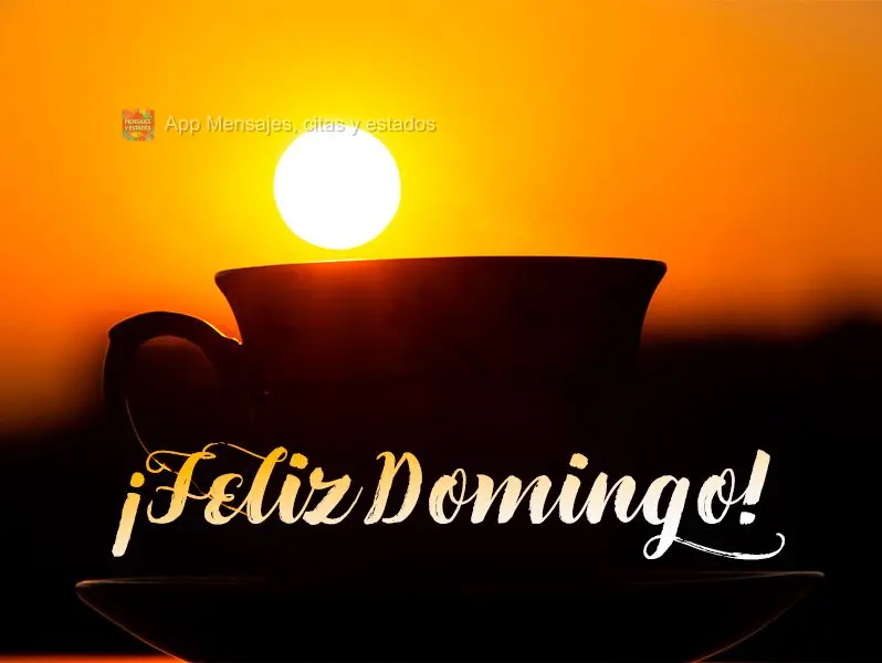 ¡Feliz Domingo!
