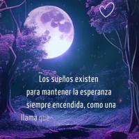 Sonhos existem para manter a esperança sempre acesa, como uma chama que aquece o coração e nos mantém na fé, porque quem não desiste da vida um dia...