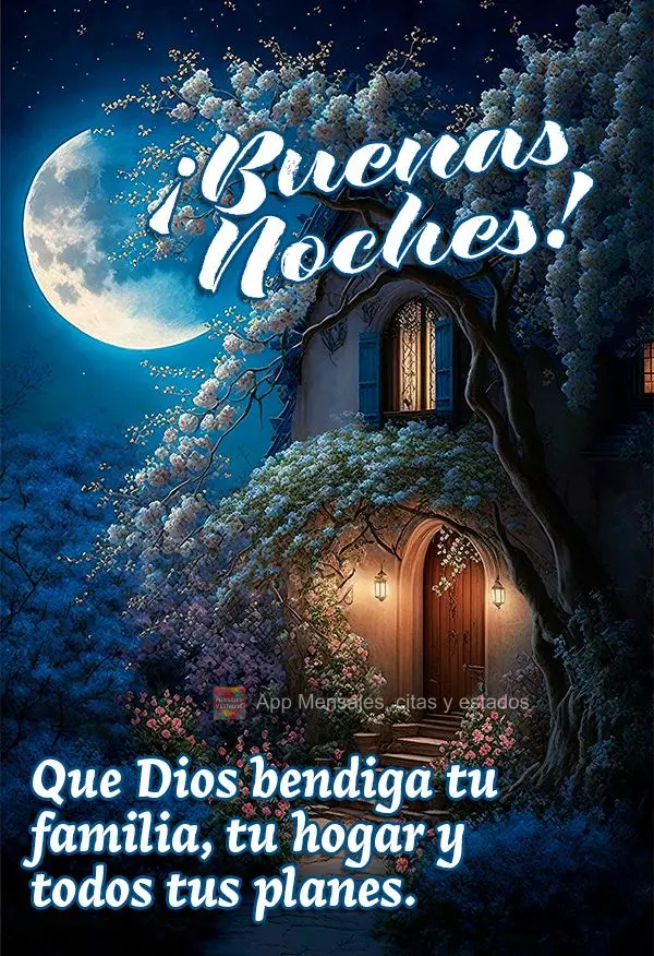 Que Deus abençõe a sua família, o seu lar e todos os seus planos. Boa noite!