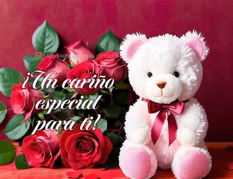 Um carinho especial para você!