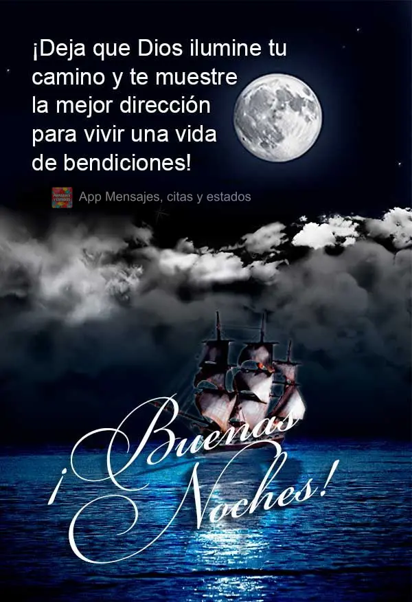 Deixa Deus iluminar seu caminho e lhe mostre a melhor direção para se viver uma vida inteira de bênçãos! Boa noite!