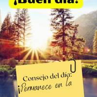 Dica do dia: Permaneça na fé! Bom dia!