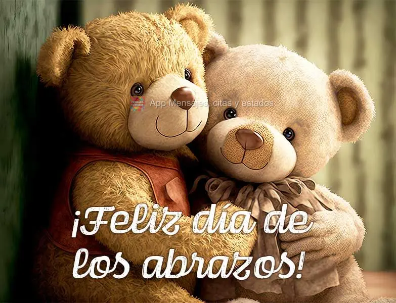 Feliz dia do Abraço!