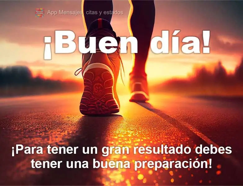 Para se ter um ótimo resultado deverá ter um bom preparo! Bom dia!