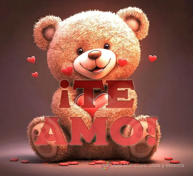 ¡Te amo!