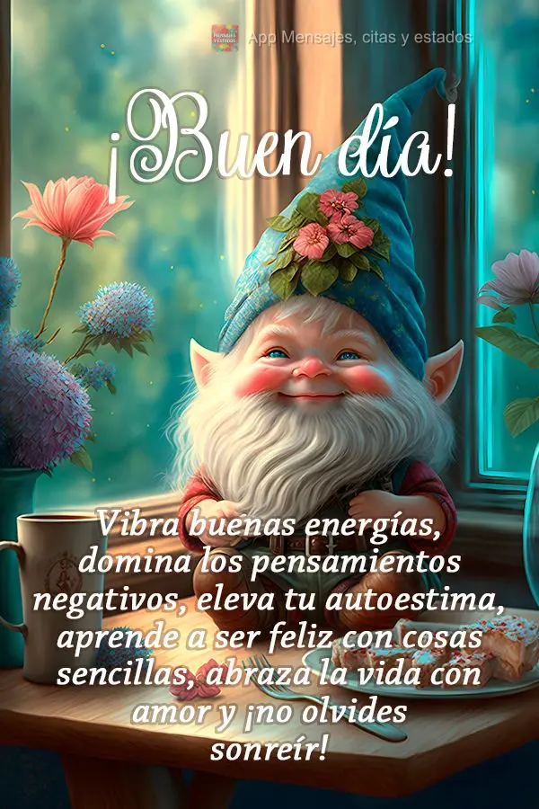 Vibre boas energias, domine os pensamentos negativos, eleve sua auto estima, aprenda a ser feliz com as coisas simples, abrace a vida com amor e não esq...