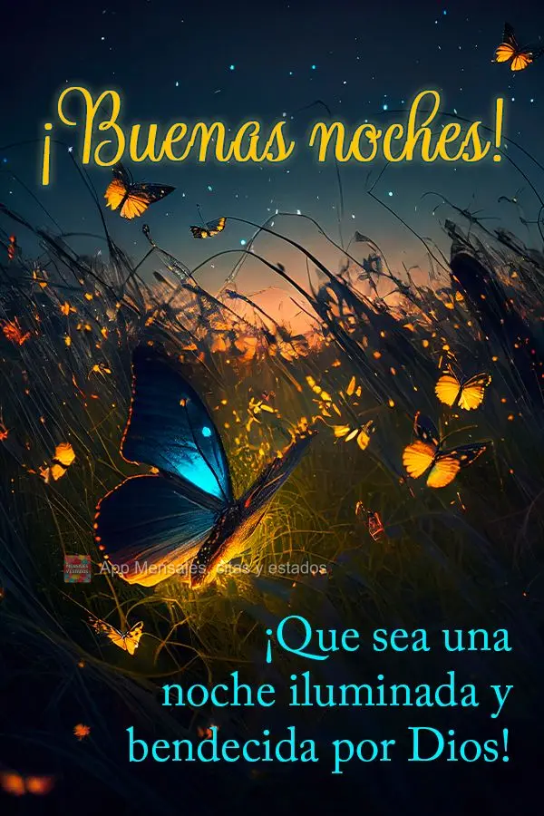 Que seja uma noite iluminada e abençoada por Deus! Boa noite!