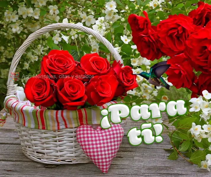 ¡Para ti!