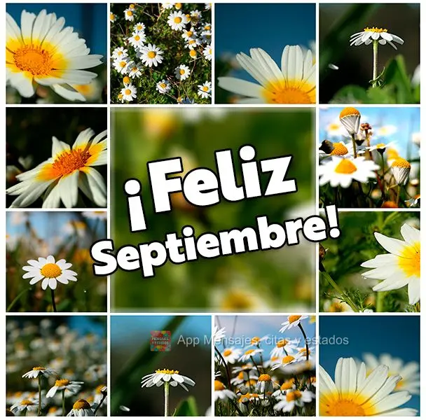 ¡Feliz Septiembre!
