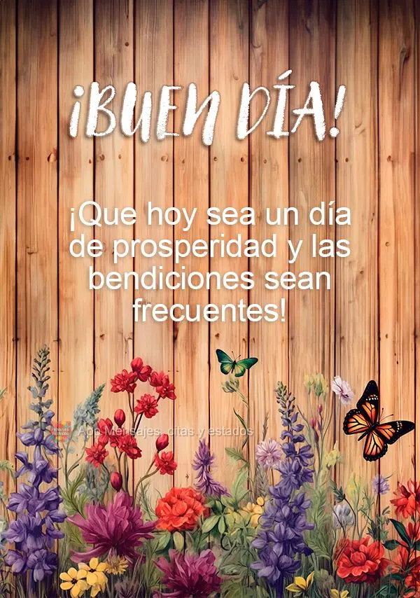 Que hoje seja um dia próspero e as bênçãos seja frequentes! Bom dia!