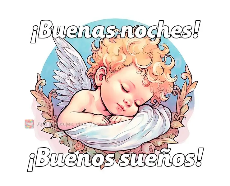 Boa noite! Bom sonhos!