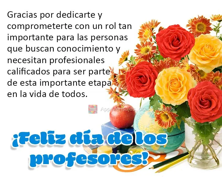 Obrigado por se dedicar e se comprometer à um cargo tão importante para as pessoas que buscam conhecimento, e necessitam de profissionais qualificados ...