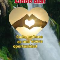 Todas as manhãs são uma nova oportunidade de lutar pelos seus objetivos e ser feliz. Não desperdice esse presente.  Tenha um ótimo dia!