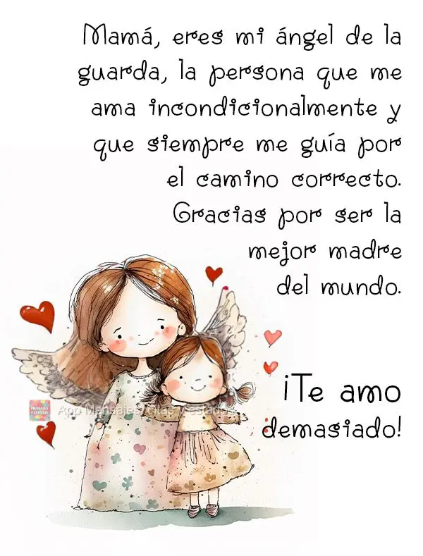 Mãe, você é o meu anjo da guarda, a pessoa que me ama incondicionalmente e que sempre me guia pelo caminho certo. Obrigado por ser a melhor mãe do mu...