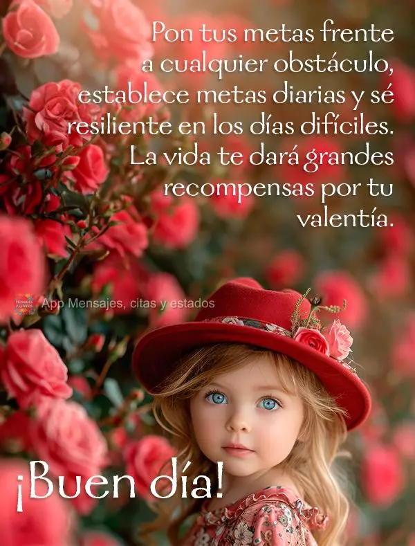 Coloque seus objetivos na frente de qualquer obstáculo, trace metas diárias e seja resiliente nos dias difíceis. A vida lhe dará grande recompensas p...