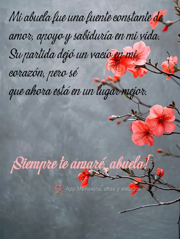 Minha avó era uma fonte constante de amor, apoio e sabedoria em minha vida. Sua partida deixou um buraco em meu coração, mas sei que ela está em um l...