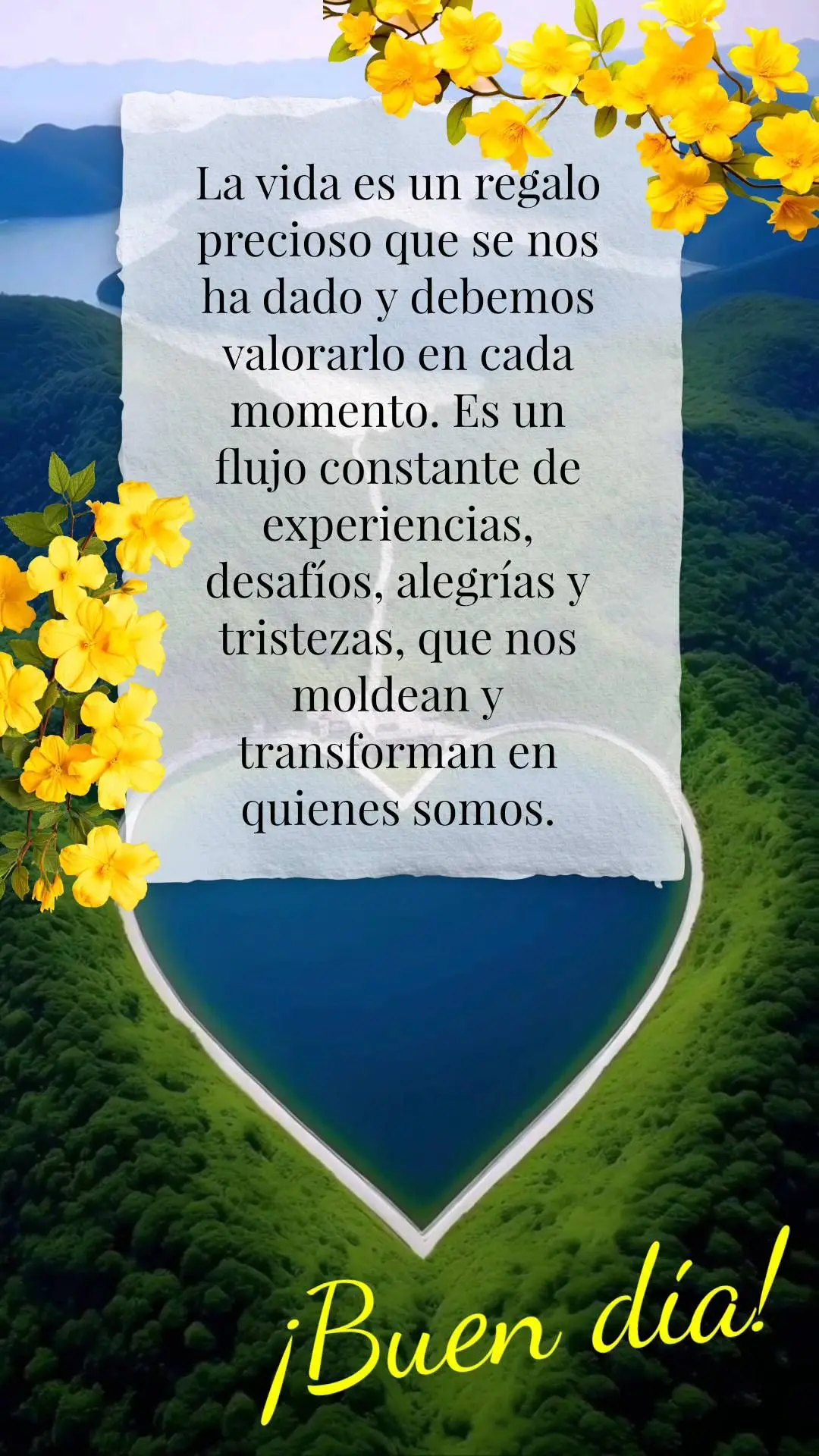 A vida é um presente precioso que nos foi dado e devemos valorizá-la a cada momento. É um constante fluxo de experiências, desafios, alegrias e trist...