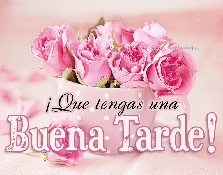 Tenha uma Boa tarde!