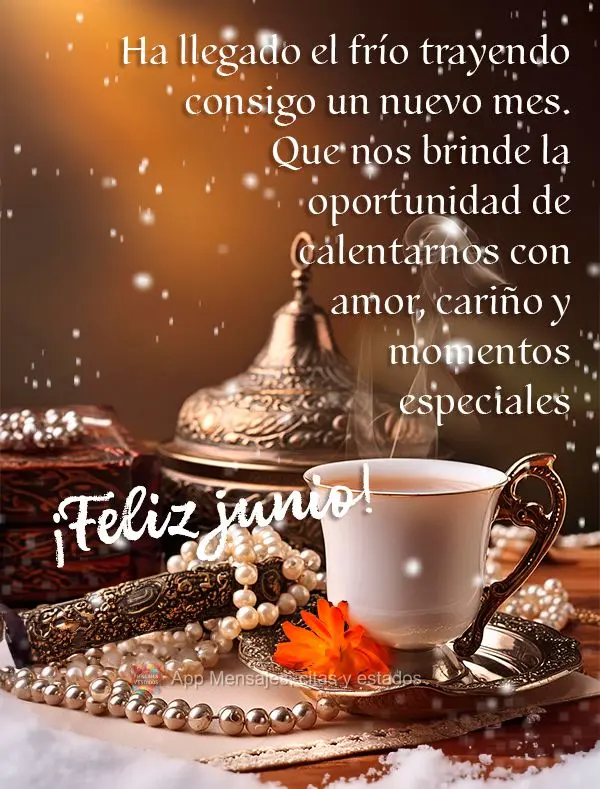 O frio chegou, trazendo consigo um novo mês. Que ele nos traga a oportunidade de nos aquecermos com amor, carinho e momentos especiais. Feliz Mês de Ju...