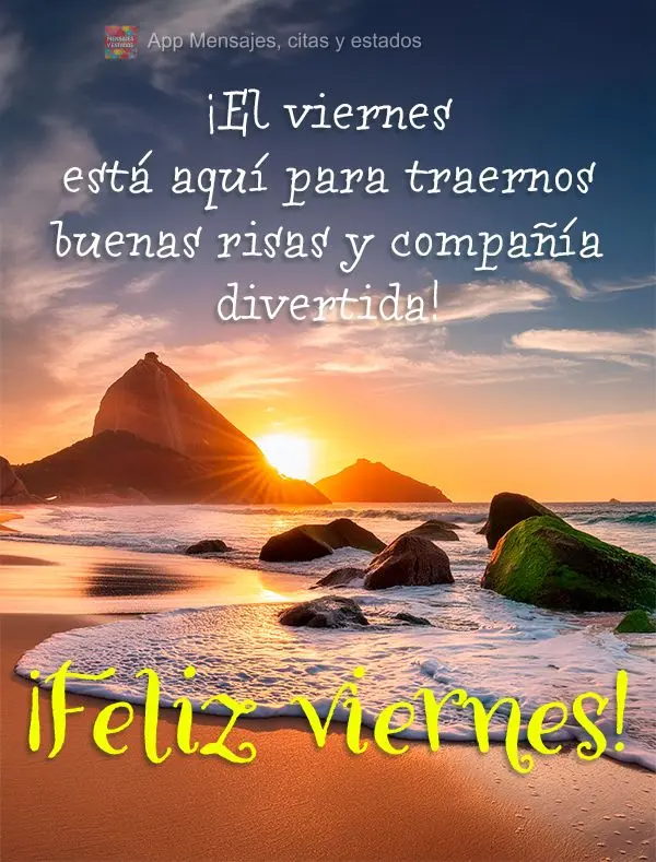 Sexta-feira chegou pra nos trazer boas risadas e companhias divertidas!  Feliz Sexta!