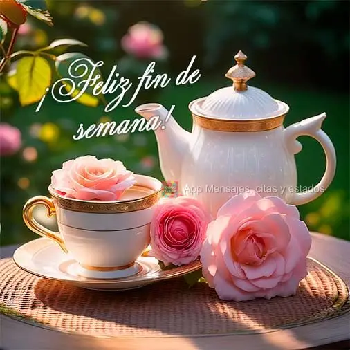 ¡Feliz fin de semana!