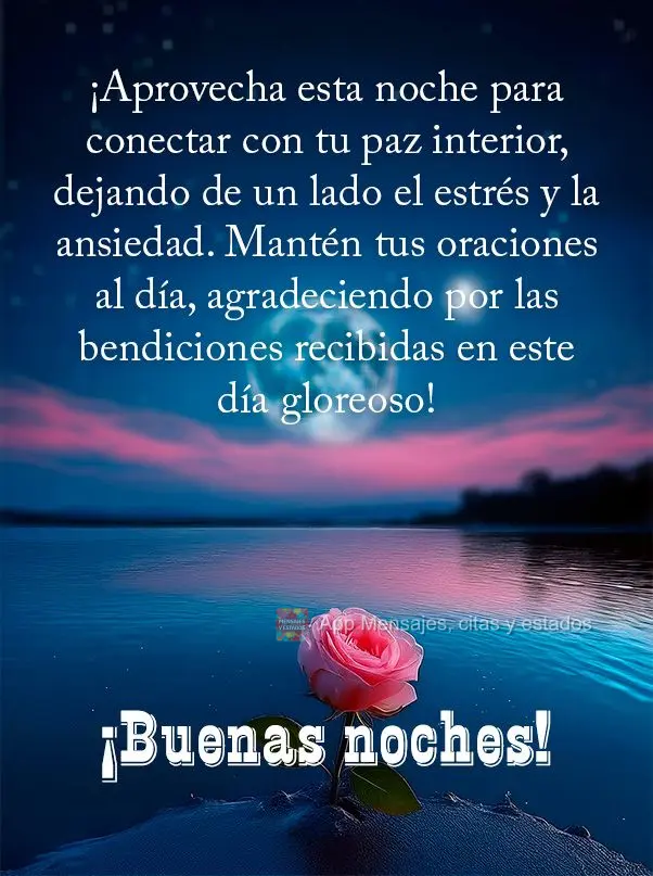 Aproveite esta noite para se conectar com a paz interior, deixando de lado todo o estresse e ansiedade. Mantenha suas orações em dia, agradecendo pelas...