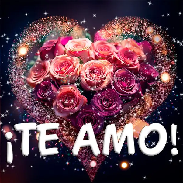 ¡Te amo!