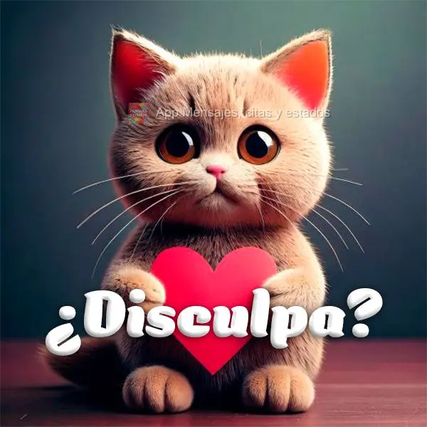 ¿Disculpa?
