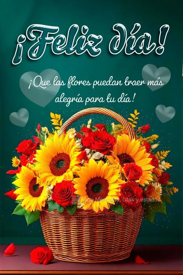 Que essas flores possam trazer mais alegria para o seu dia! Bom dia!