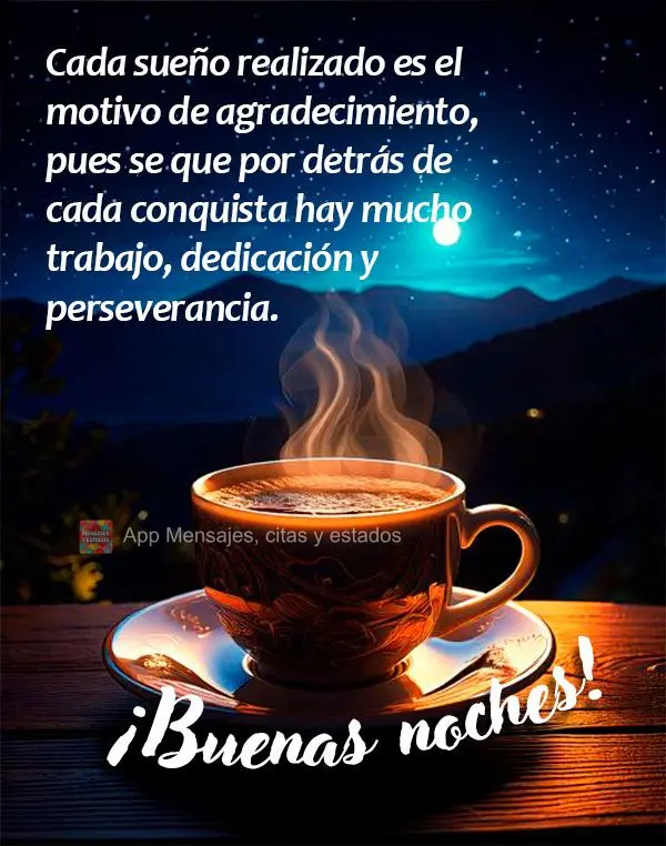 Cada sueño realizado es el motivo de agradecimiento, pues se que por detrás de cada conquista hay mucho trabajo, dedicación y perseverancia. ¡Buenas ...