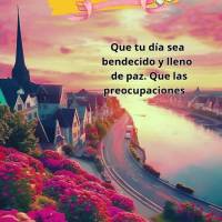 Que o seu dia seja abençoado e cheio de paz. Que as preocupações sejam deixadas de lado e que você possa desfrutar de cada momento com tranquilidade....