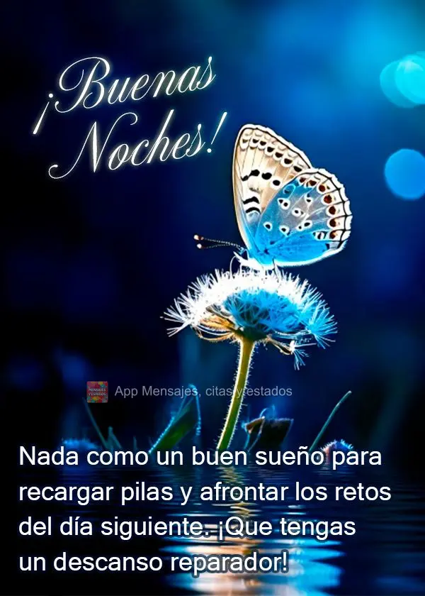Nada como uma boa noite de sono para recarregar as baterias e enfrentar os desafios do dia seguinte. Tenha um descanso revigorante! Boa noite!