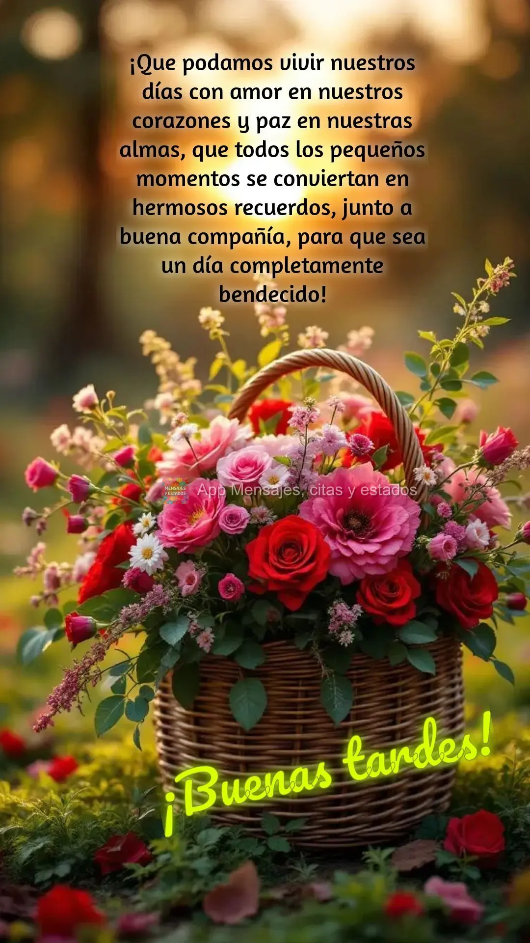 Que possamos viver os 
dias com amor no coração e 
paz na alma, que todas os pequenos momentos 
se transformem em lindas memórias, junto de boas co...