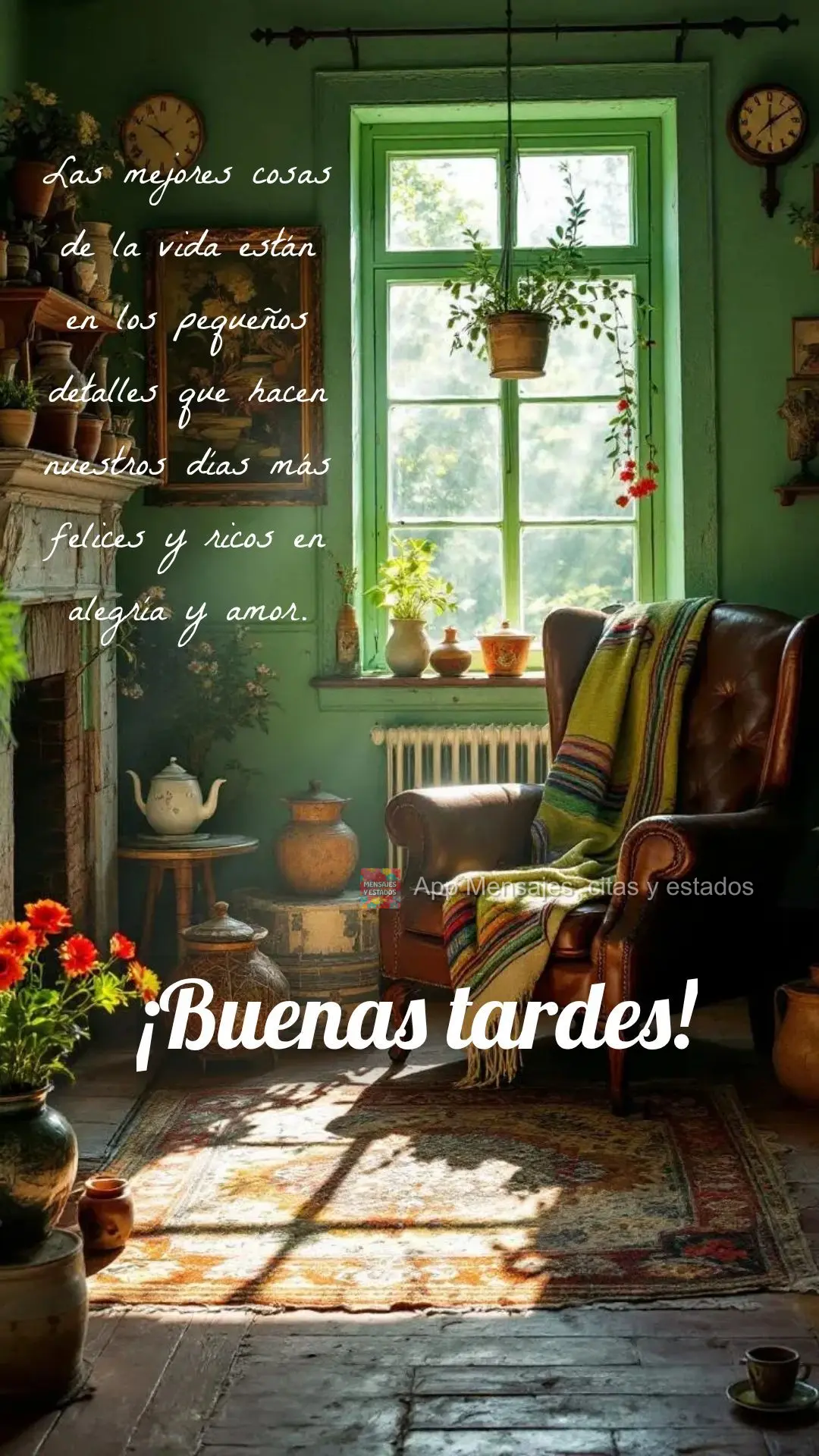 Las mejores cosas de la vida están en los pequeños detalles que hacen nuestros días más felices y ricos en alegría y amor. ¡Buenas tardes!