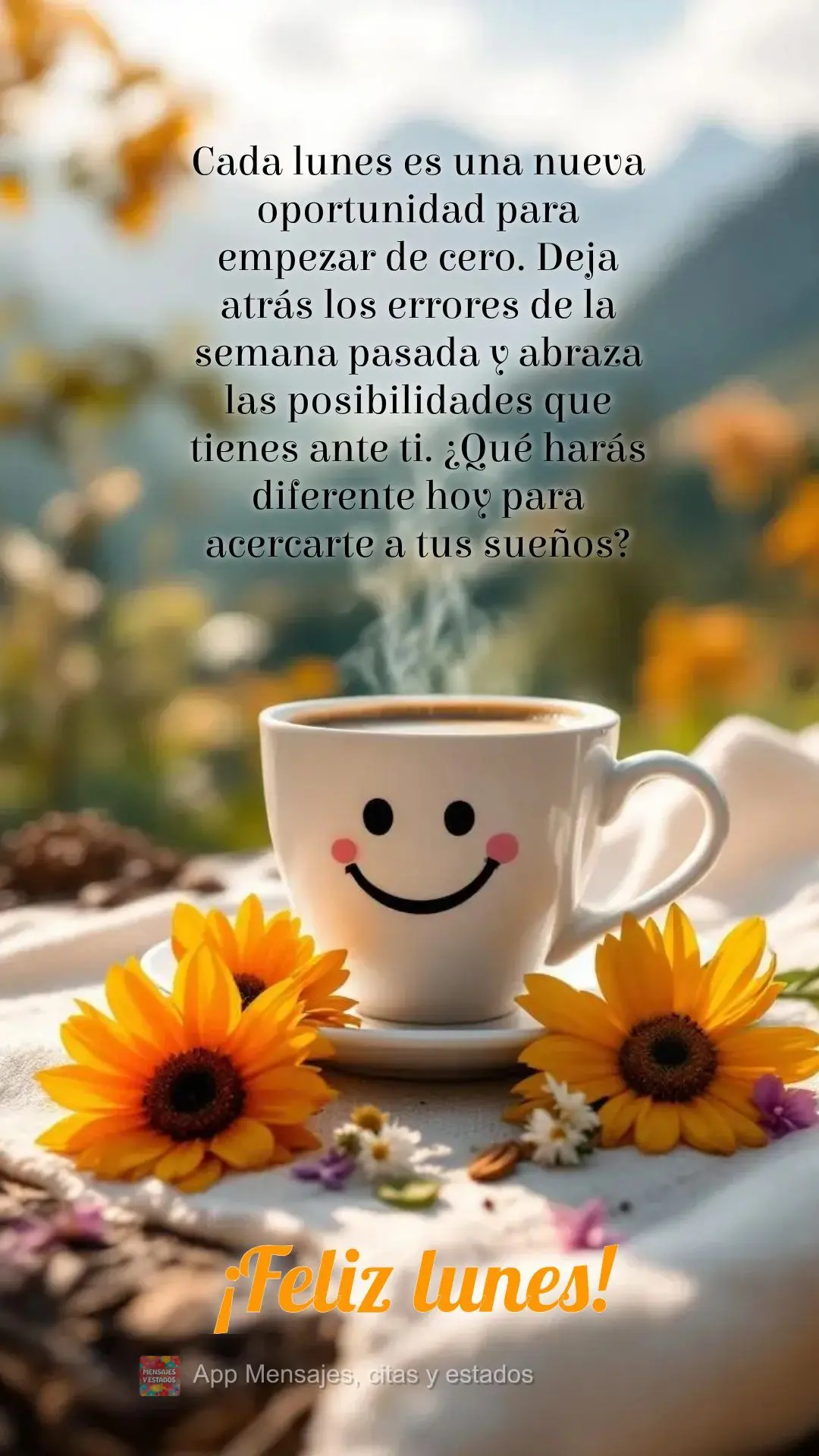 Cada lunes es una nueva oportunidad para empezar de cero. Deja atrás los errores de la semana pasada y abraza las posibilidades que tienes ante ti. ¿Qu...