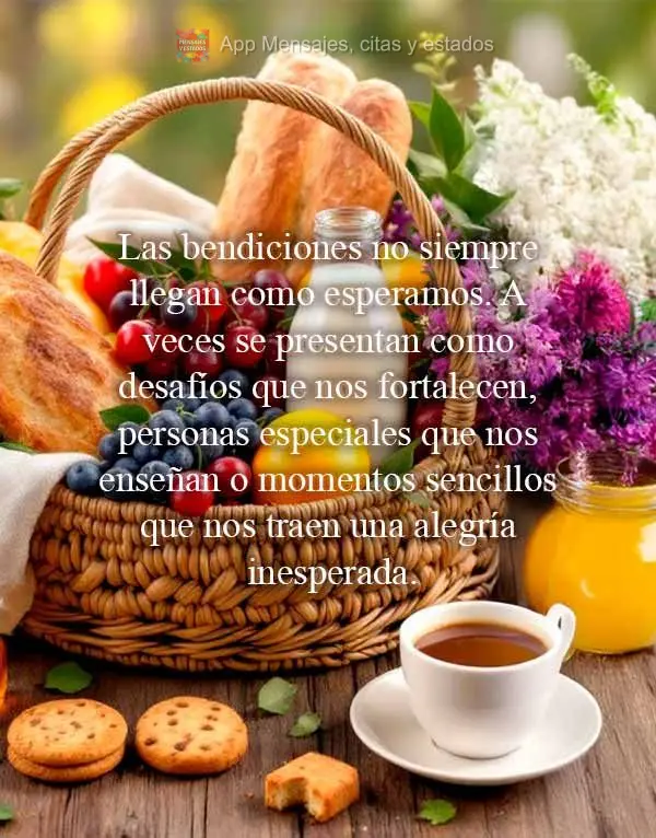 As bênçãos nem sempre chegam como esperamos. Às vezes vêm disfarçadas de desafios que nos fortalecem, pessoas especiais que nos ensinam ou momentos...