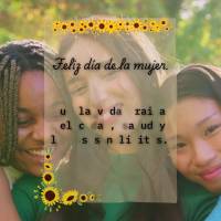 que a vida lhe traga felicidade, saúde e realizações sem limites.
Feliz Dia da Mulher