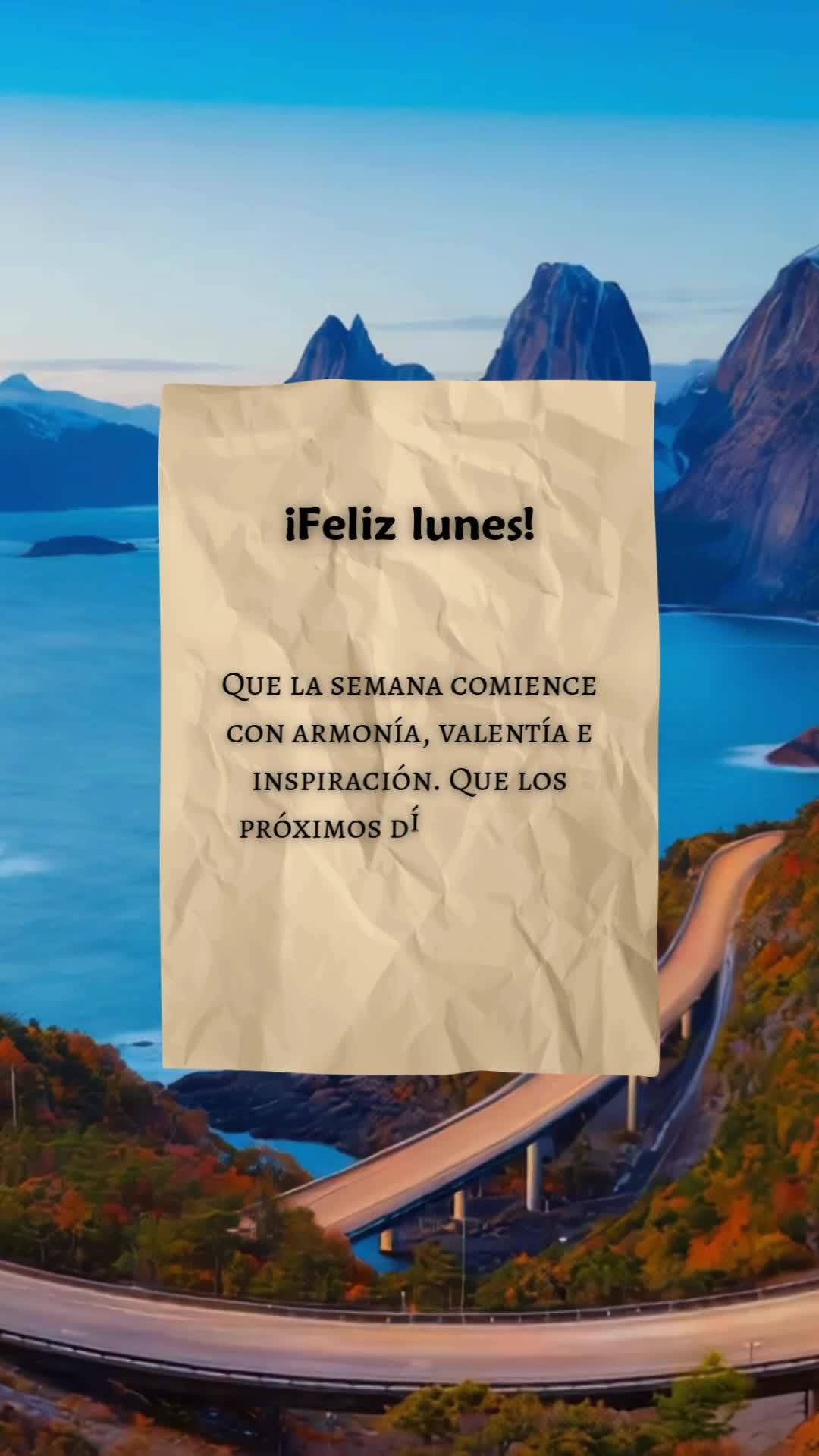 Feliz segunda-feira!
Que você comece a semana com determinação e termine com orgulho do que conquistou. Que a esperança seja sua guia em todos os di...