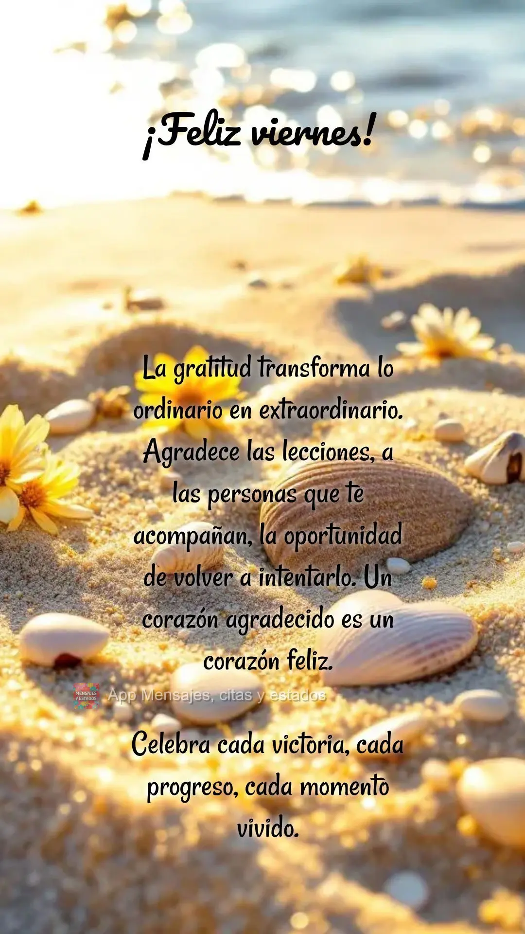 La gratitud transforma lo ordinario en extraordinario. Agradece las lecciones, a las personas que te acompañan, la oportunidad de volver a intentarlo. U...