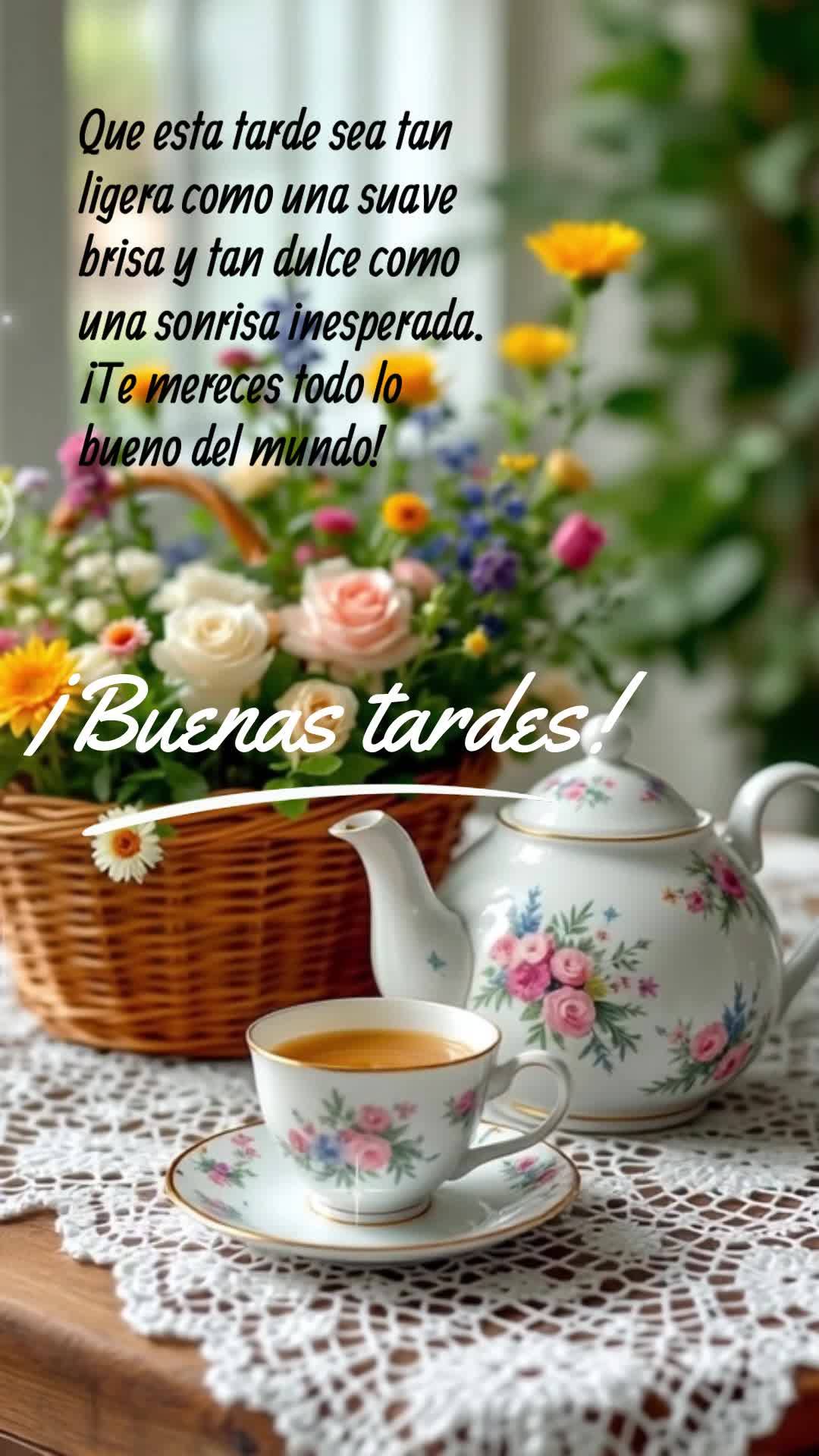 Que esta tarde seja leve como uma brisa suave e doce como um sorriso inesperado. Você merece todo o bem do mundo! Boa tarde!