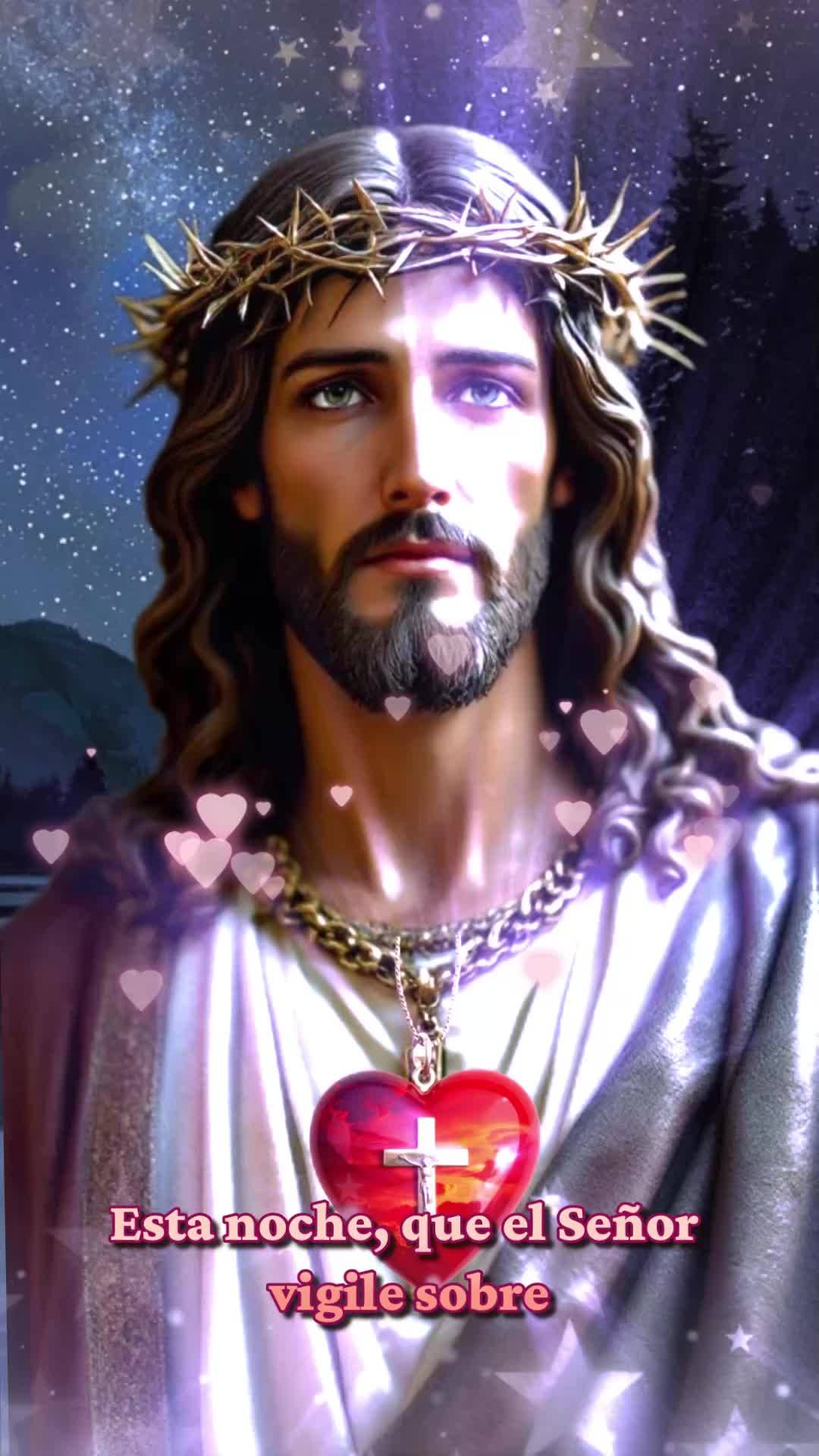 "Como está escrito em Salmos 121:8: 'O Senhor guardará a tua saída e a tua entrada, desde agora e para sempre.' Que nesta noite, o Senhor vigie sobre ...