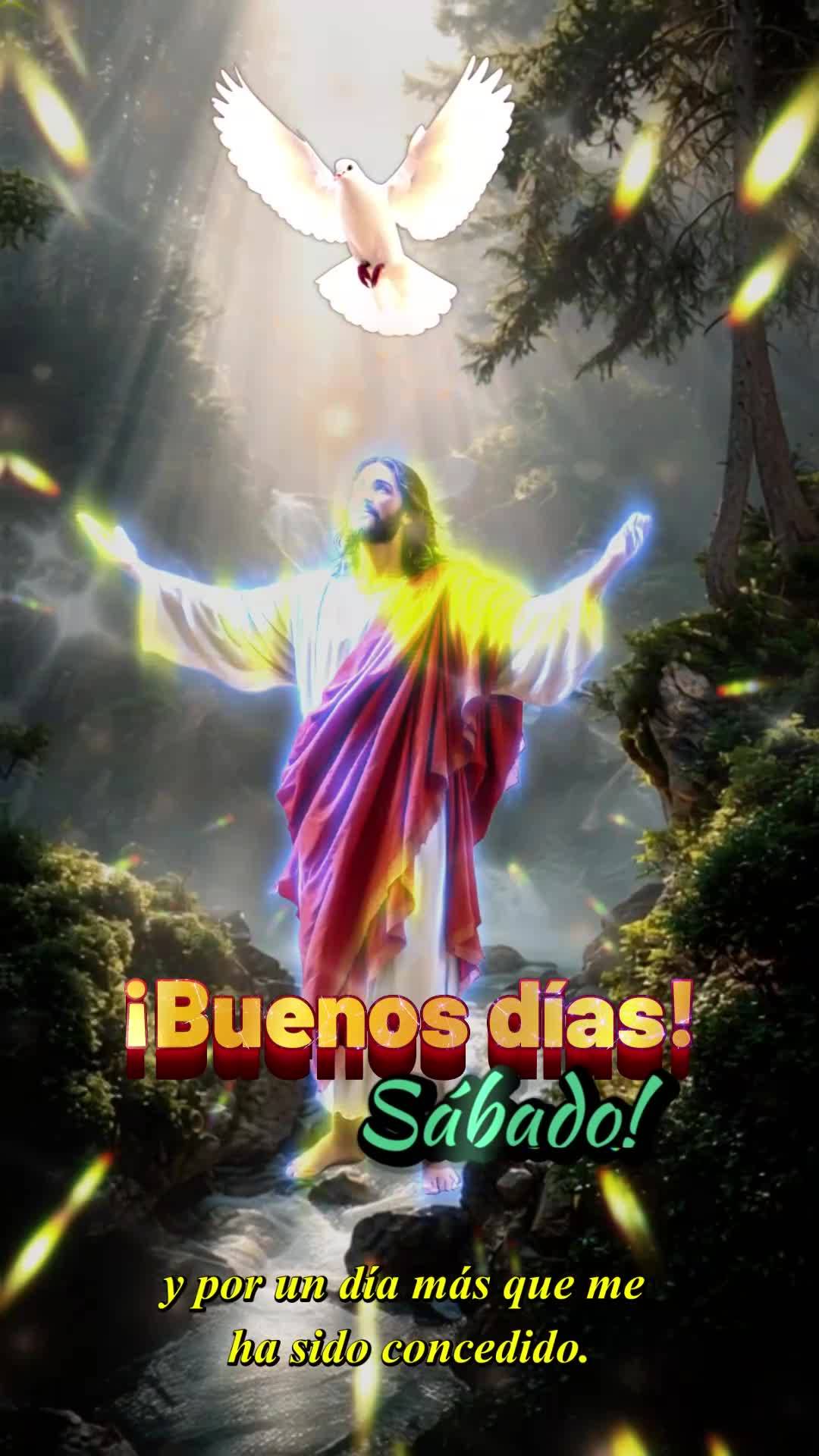 Bom dia, sábado abençoado! Gratidão pelas bênçãos divinas que se renovam a cada manhã. Agradeço pelo ar que respiro, pelo sol que desponta no hor...