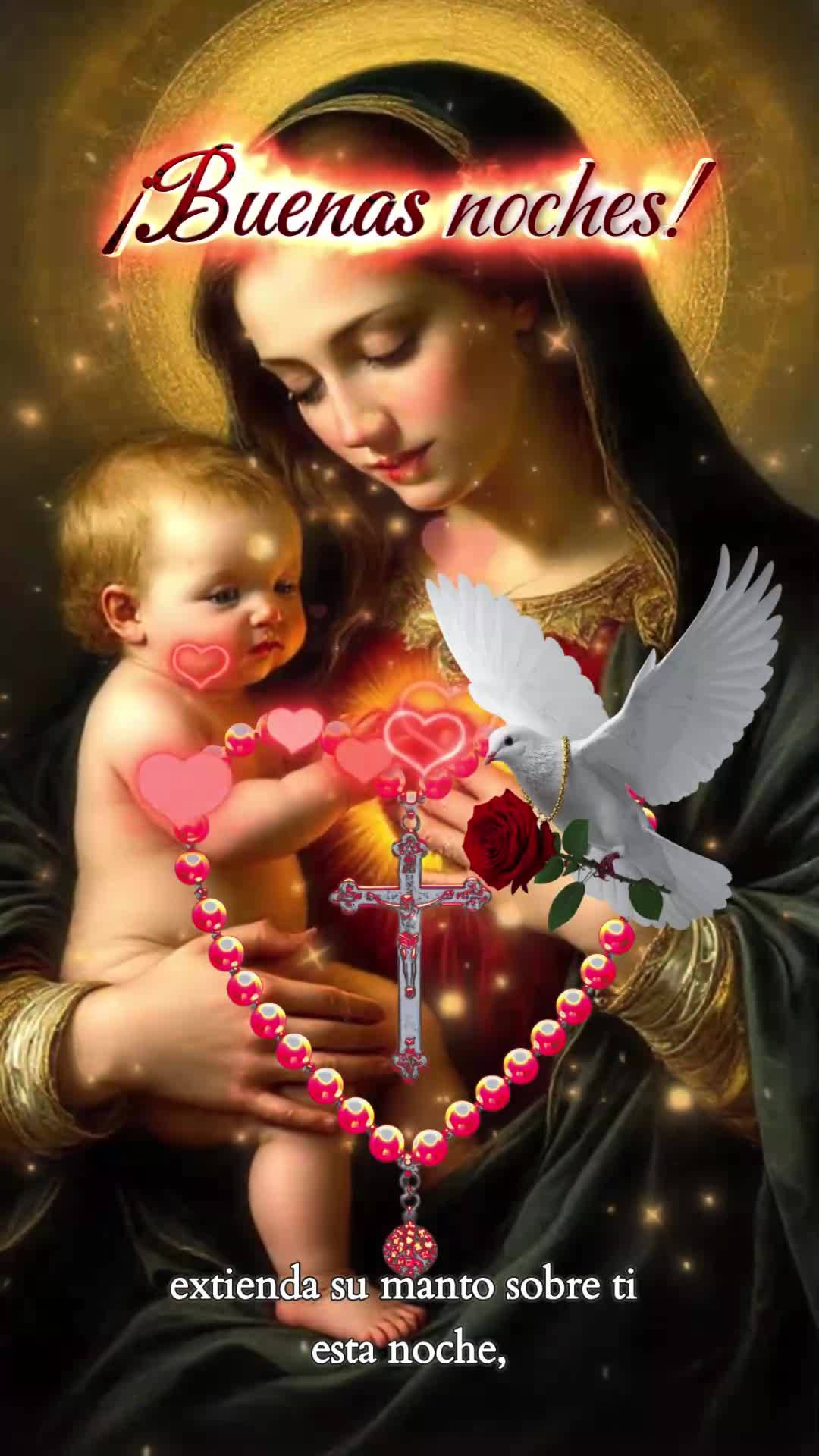 "Como diz Tiago 1:17: 'Toda boa dádiva e todo dom perfeito vem do alto, descendo do Pai das luzes.' Que Maria, Mãe de Deus, estenda seu manto sobre voc...