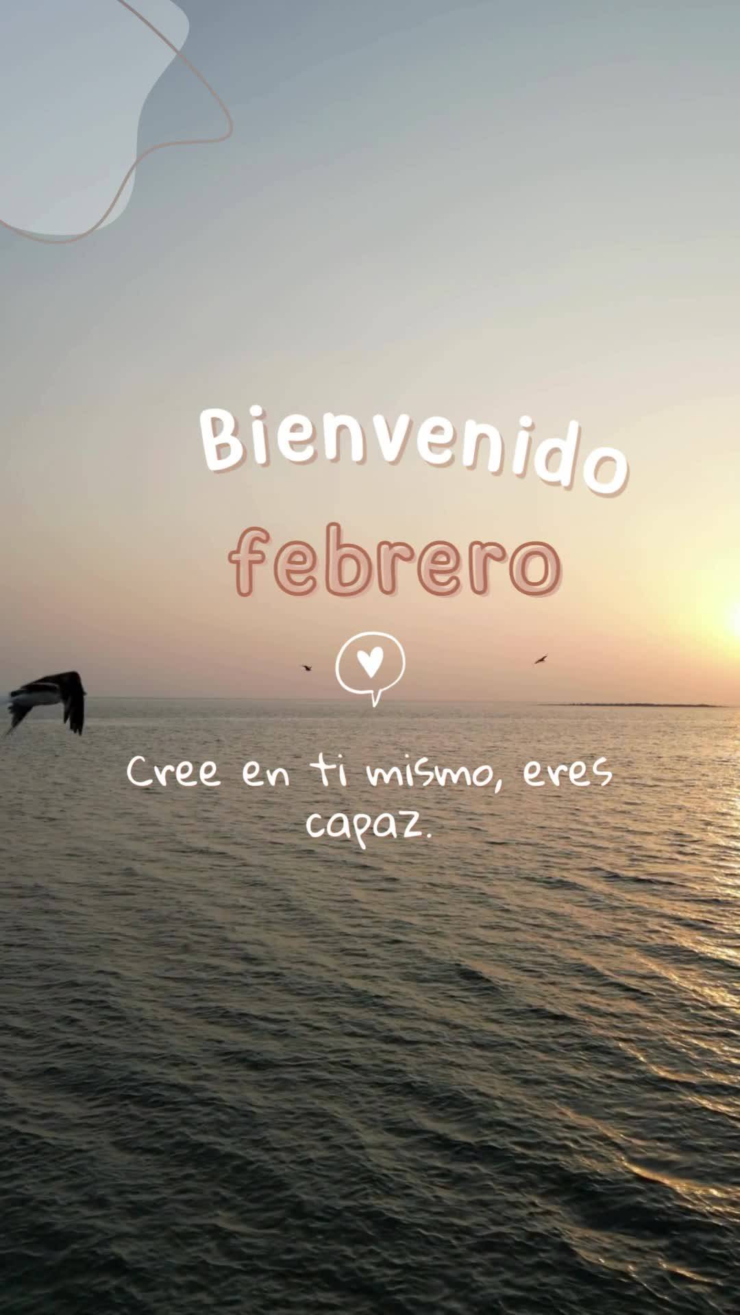 Acredite em você,
você é capaz Bem-vindo Fevereiro 