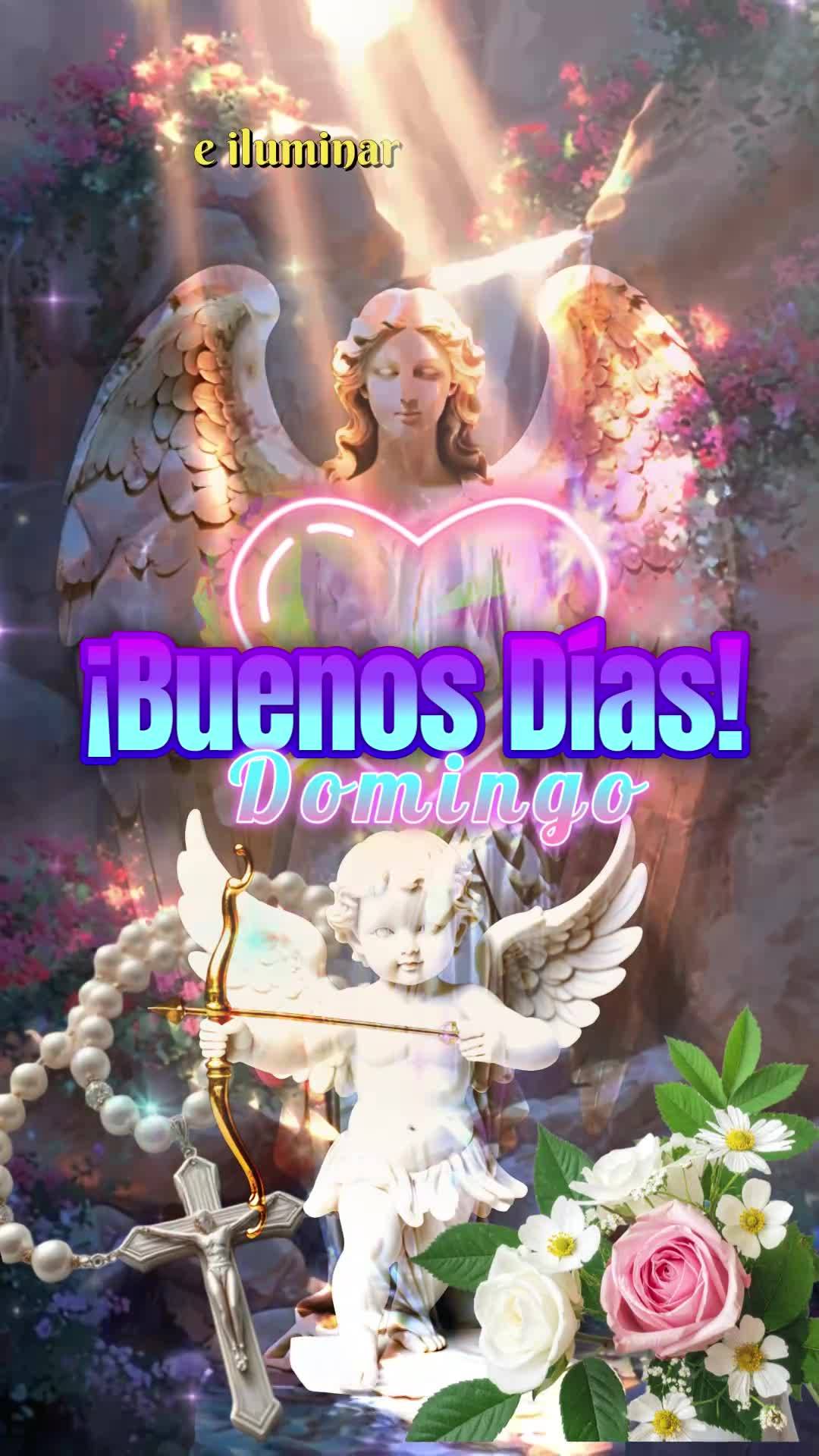 Bom domingo! Assim como os anjos que guiaram Tobias em sua jornada perigosa, hoje os mensageiros celestiais pairam sobre você. Cada anjo designado por D...
