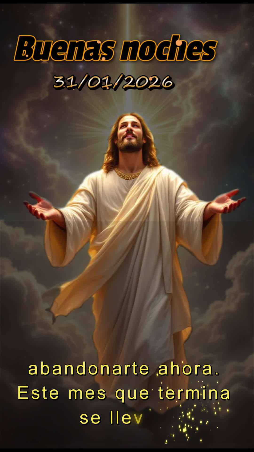 Você precisa ouvir isso hoje... Neste último sábado de janeiro de 2026, deixe as preocupações do fim de mês descansarem. Sei que você está cansad...