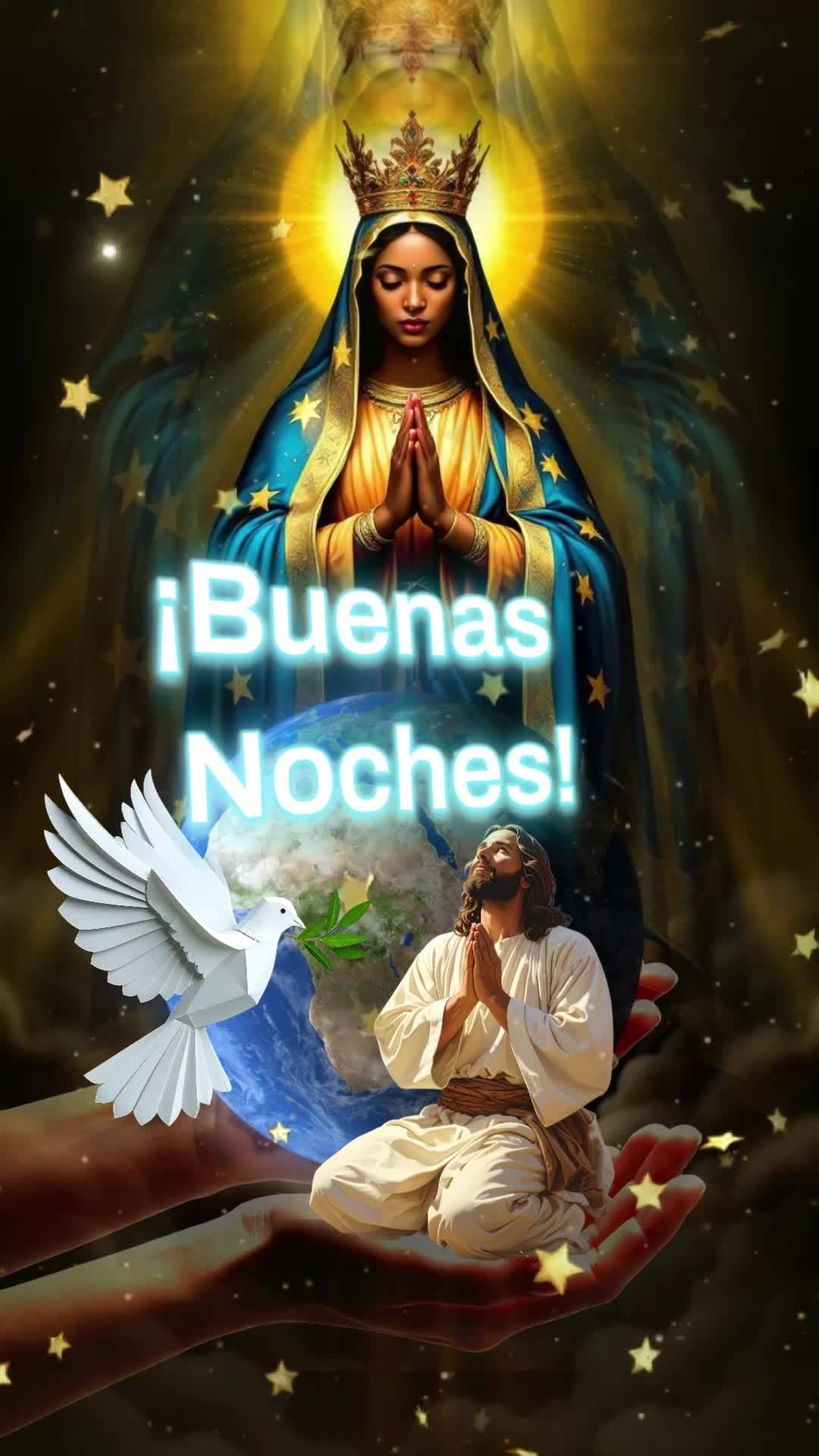 Boa noite. Nas noites mais escuras de nossa existência, quando a dor parece não ter fim, Nossa Senhora Aparecida estende seu manto protetor sobre nós....